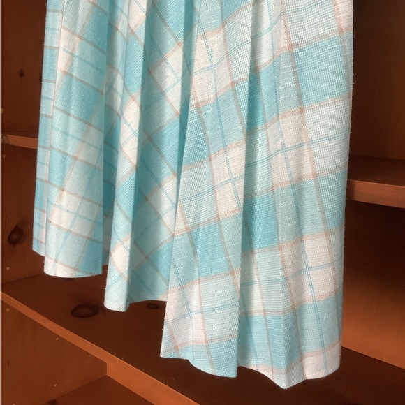 Vintage 1970s D’Allaird’s Plaid Midi Skirt | Union Label Made in Canada Size 10 - Picture 4 of 10